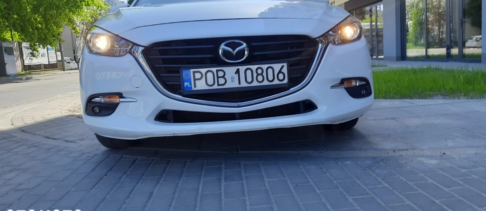 Mazda 3 cena 52700 przebieg: 72800, rok produkcji 2017 z Warszawa małe 781